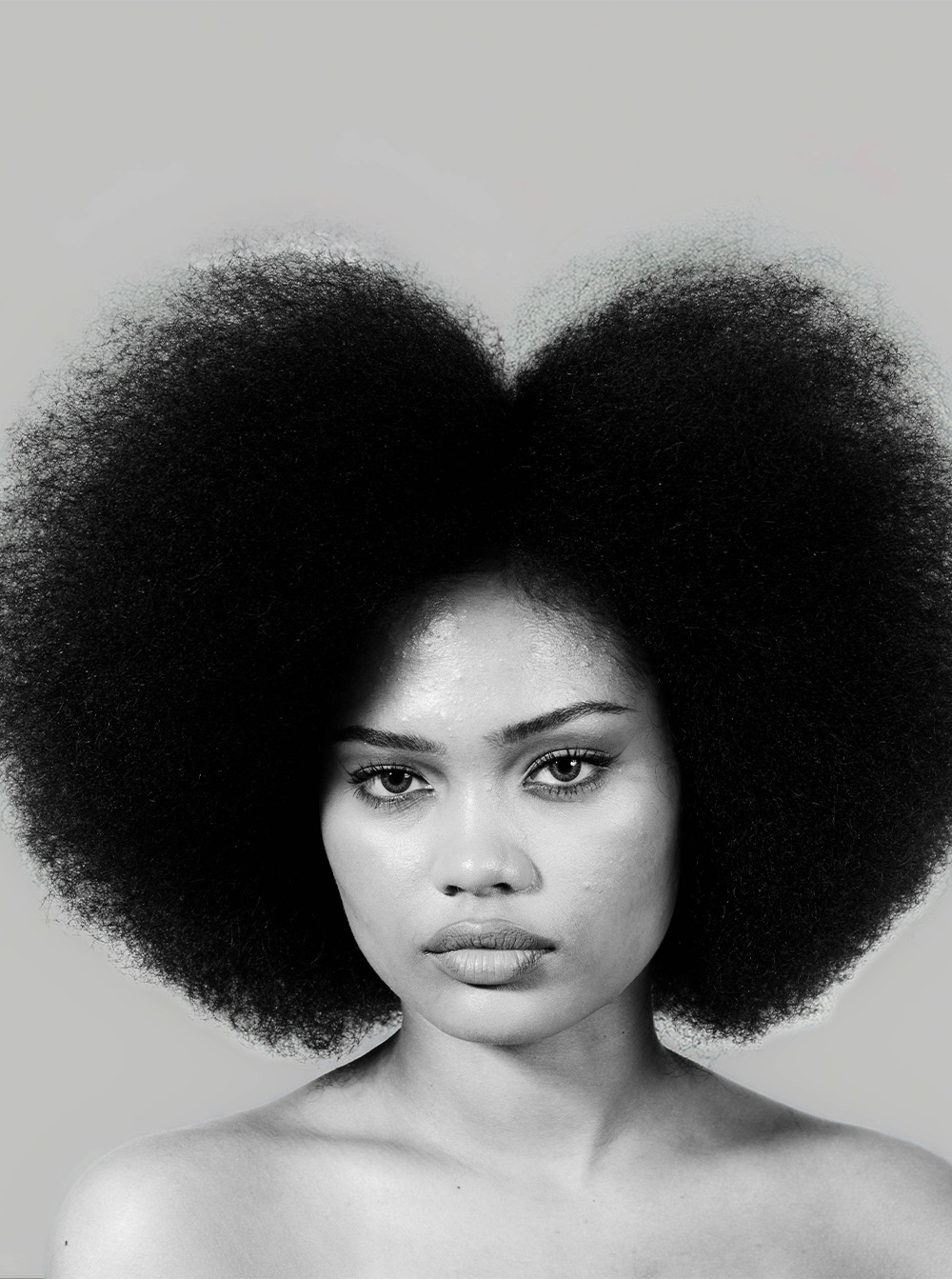 Afro with Centre Parting - John Morrison - BHA Northern Ireland Hairdresser of the Year 2026 Finalist Collection